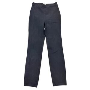 Wilfred Free Black Side Zip Skinny Pants  Womens 4 Cotton Blend Aritzia Trousers